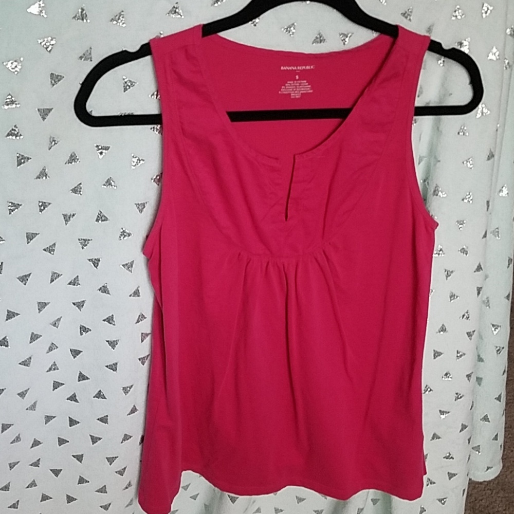 Pink Banana Republic Sleeveless Top